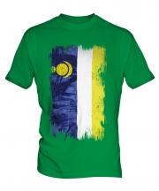 Buryatia Grunge Flag Mens T-Shirt