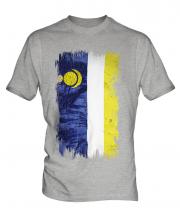Buryatia Grunge Flag Mens T-Shirt