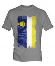 Buryatia Grunge Flag Mens T-Shirt