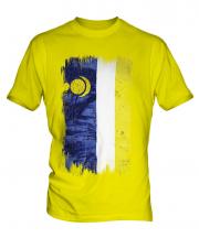Buryatia Grunge Flag Mens T-Shirt