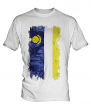 Buryatia Grunge Flag Mens T-Shirt