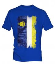 Buryatia Grunge Flag Mens T-Shirt