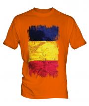 Chad Grunge Flag Mens T-Shirt
