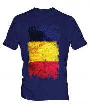 Chad Grunge Flag Mens T-Shirt