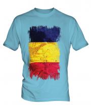Chad Grunge Flag Mens T-Shirt
