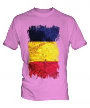 Chad Grunge Flag Mens T-Shirt