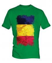 Chad Grunge Flag Mens T-Shirt