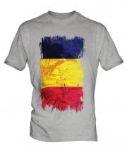 Chad Grunge Flag Mens T-Shirt