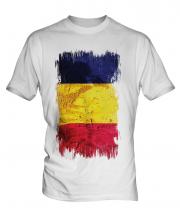 Chad Grunge Flag Mens T-Shirt
