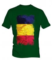 Chad Grunge Flag Mens T-Shirt