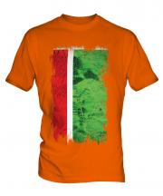 Chechen Republic Grunge Flag Mens T-Shirt