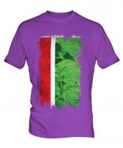 Chechen Republic Grunge Flag Mens T-Shirt