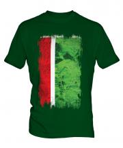 Chechen Republic Grunge Flag Mens T-Shirt