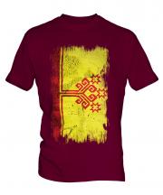 Chuvashia Grunge Flag Mens T-Shirt