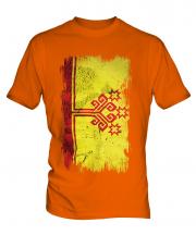 Chuvashia Grunge Flag Mens T-Shirt