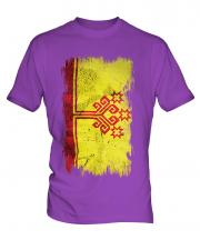 Chuvashia Grunge Flag Mens T-Shirt
