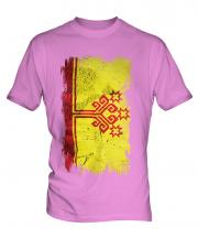 Chuvashia Grunge Flag Mens T-Shirt