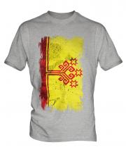 Chuvashia Grunge Flag Mens T-Shirt