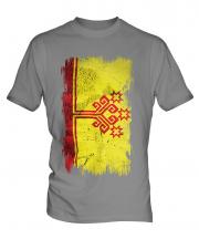 Chuvashia Grunge Flag Mens T-Shirt