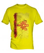 Chuvashia Grunge Flag Mens T-Shirt
