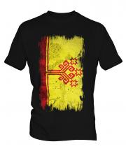 Chuvashia Grunge Flag Mens T-Shirt