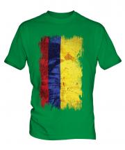 Colombia Grunge Flag Mens T-Shirt