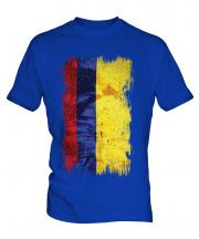Colombia Grunge Flag Mens T-Shirt