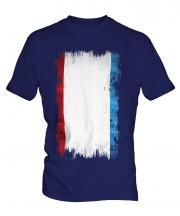Crimea Grunge Flag Mens T-Shirt