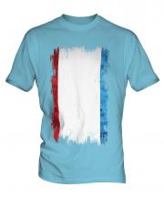 Crimea Grunge Flag Mens T-Shirt