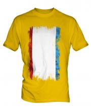 Crimea Grunge Flag Mens T-Shirt