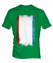 Crimea Grunge Flag Mens T-Shirt