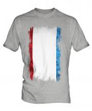 Crimea Grunge Flag Mens T-Shirt