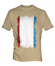 Crimea Grunge Flag Mens T-Shirt