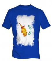 Cyprus Grunge Flag Mens T-Shirt