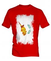 Cyprus Grunge Flag Mens T-Shirt