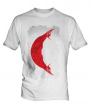 Easter Island Grunge Flag Mens T-Shirt