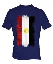 Egypt Grunge Flag Mens T-Shirt