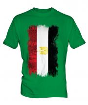 Egypt Grunge Flag Mens T-Shirt