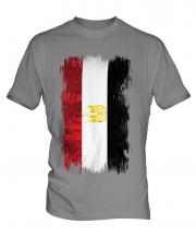 Egypt Grunge Flag Mens T-Shirt