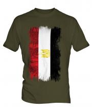 Egypt Grunge Flag Mens T-Shirt