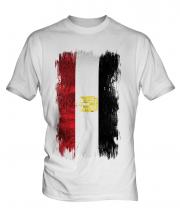 Egypt Grunge Flag Mens T-Shirt