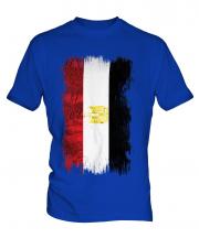 Egypt Grunge Flag Mens T-Shirt