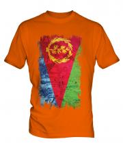 Eritrea Grunge Flag Mens T-Shirt