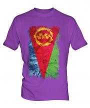 Eritrea Grunge Flag Mens T-Shirt