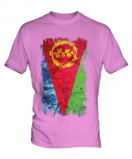 Eritrea Grunge Flag Mens T-Shirt