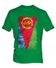 Eritrea Grunge Flag Mens T-Shirt