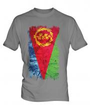 Eritrea Grunge Flag Mens T-Shirt