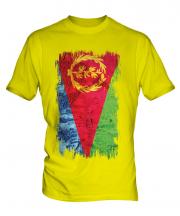 Eritrea Grunge Flag Mens T-Shirt