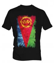 Eritrea Grunge Flag Mens T-Shirt