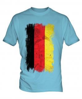 Germany Grunge Flag Mens T-Shirt